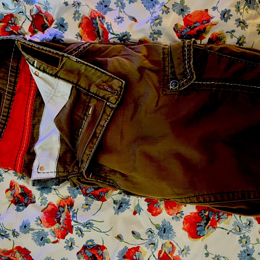 Rock revival jeans, no damage or stains. Smoke free home.